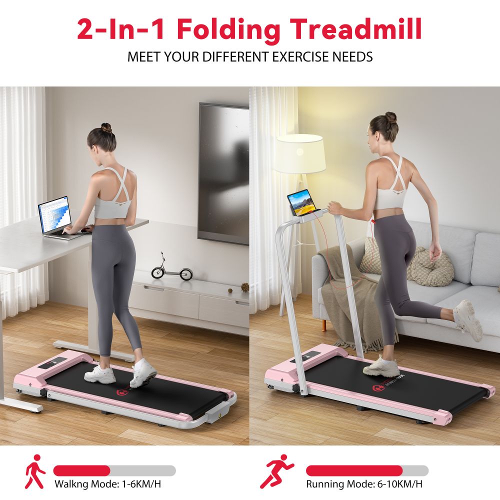 C1 Treadmill - Adjustable Speed Range 1 - 10 KM/H for Your Perfect Workout - Walking Pad IE - Ireland