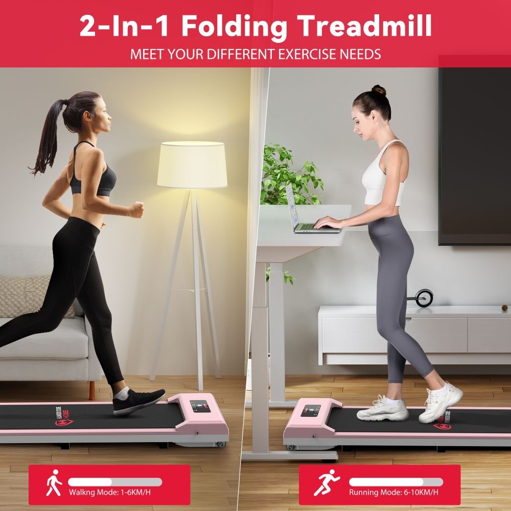 C1 Treadmill - Adjustable Speed Range 1 - 10 KM/H for Your Perfect Workout - Walking Pad IE - Ireland