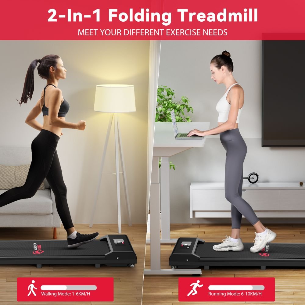C1 Treadmill - Adjustable Speed Range 1 - 10 KM/H for Your Perfect Workout - Walking Pad IE - Ireland