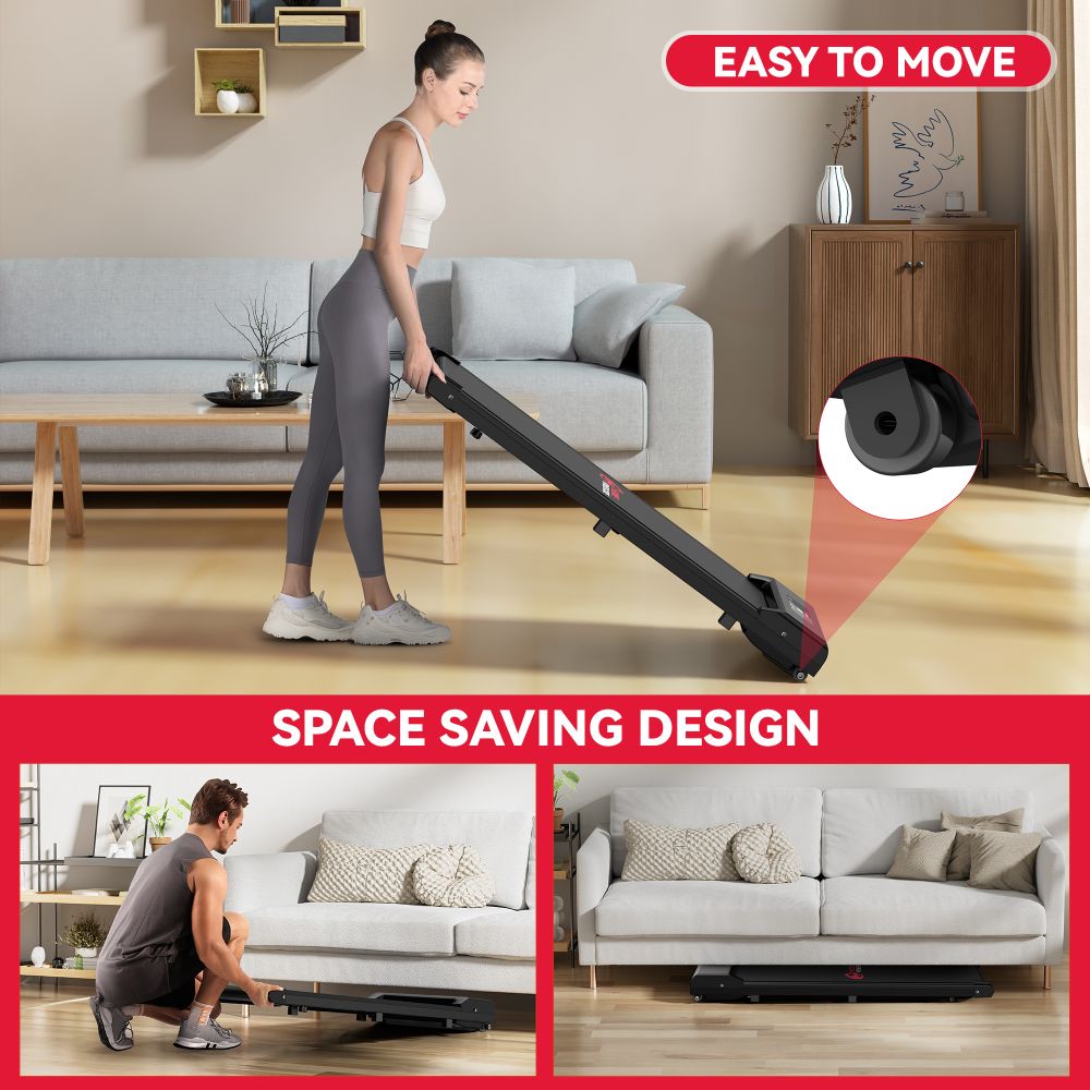 C1 Treadmill - Adjustable Speed Range 1 - 10 KM/H for Your Perfect Workout - Walking Pad IE - Ireland