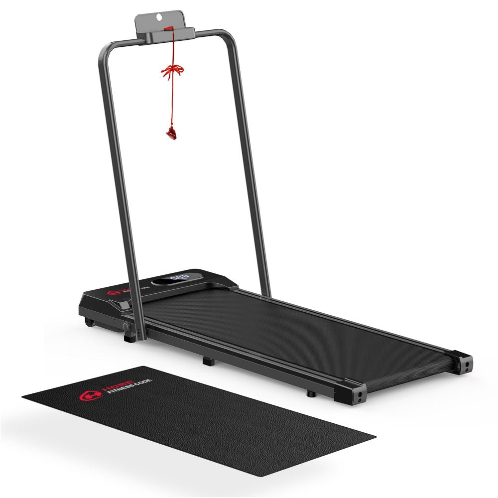 Compact Folding Treadmill S1 - Adjustable Speed 1 - 6 KM/H for Convenient Home Workouts - Walking Pad IE - Ireland