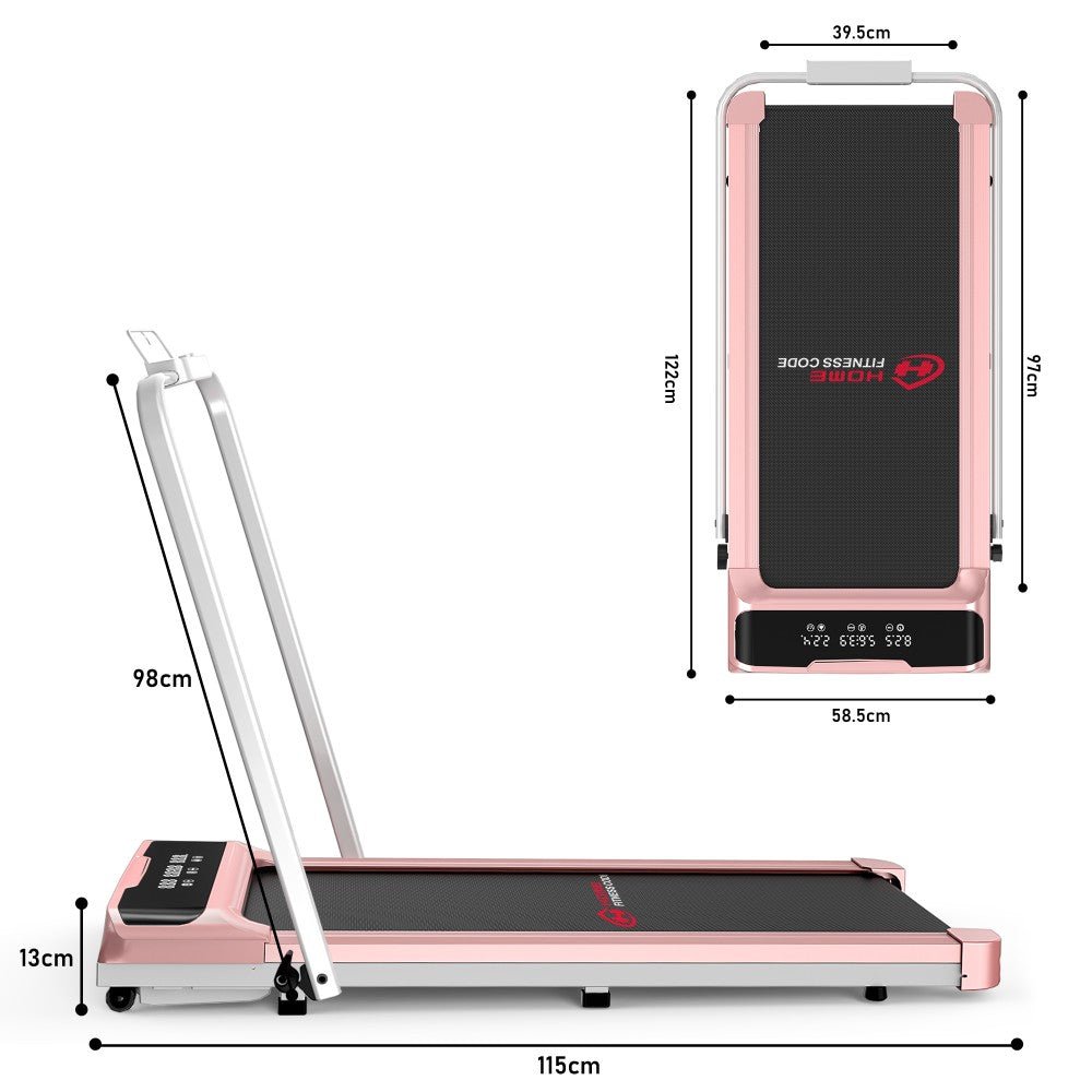 Compact Q2 Pro Folding Treadmill β Adjustable Speed Range of 1 - 10 KM/H - Walking Pad IE - Ireland
