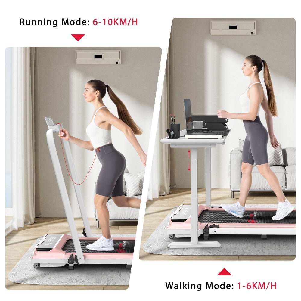 Compact Q2 Pro Folding Treadmill β Adjustable Speed Range of 1 - 10 KM/H - Walking Pad IE - Ireland