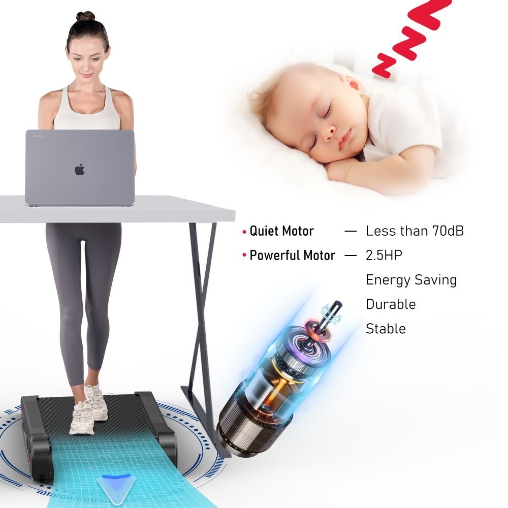 Elevate Your Workout with the F521 Treadmill β 1 - 6 KM/H Speed Options & 5% Fixed Incline for an Enhanced Fitness Experience - Walking Pad IE - Ireland