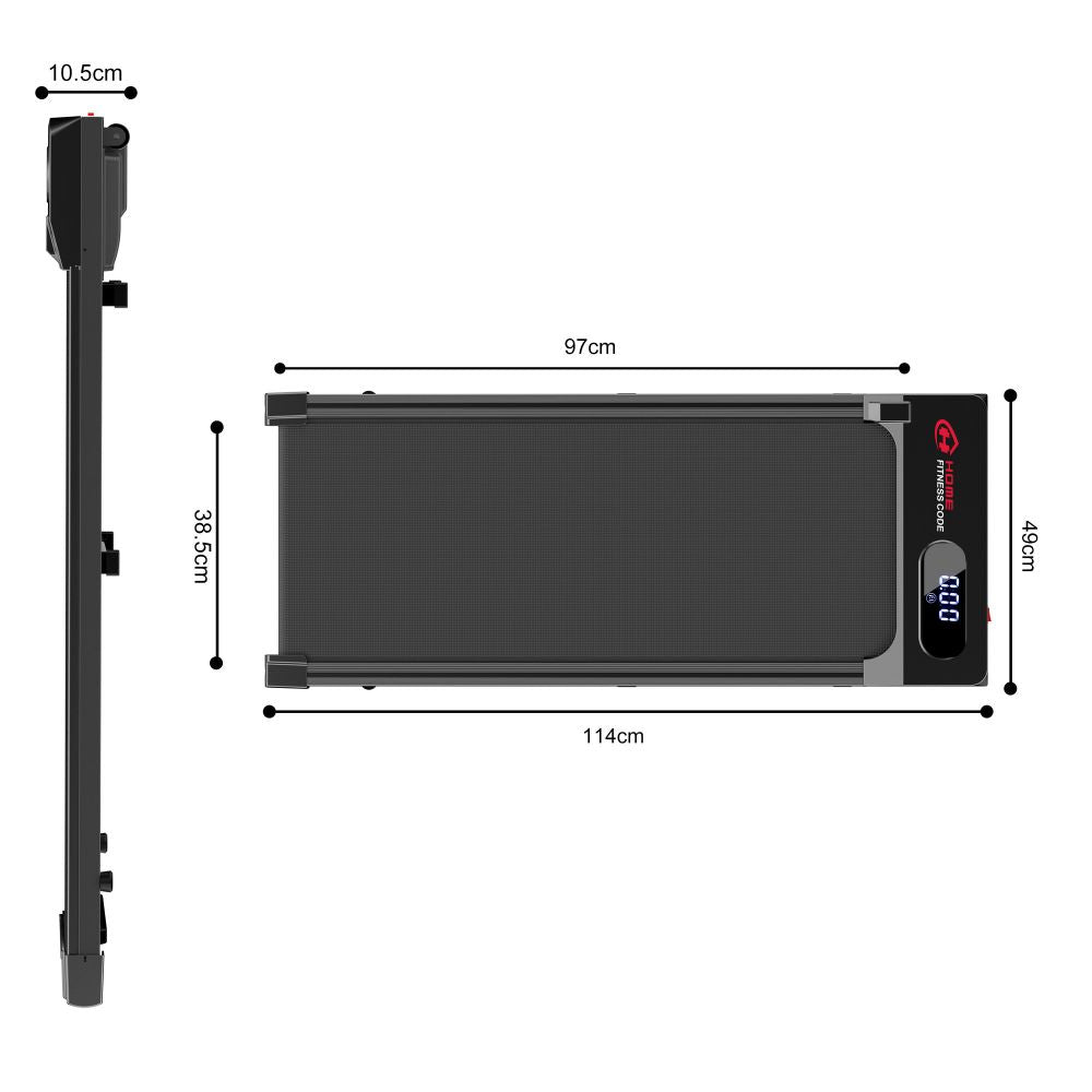S1 Treadmill - Adjustable Speeds from 1 to 6 KM/H for Your Perfect Workout! - Walking Pad IE - Ireland