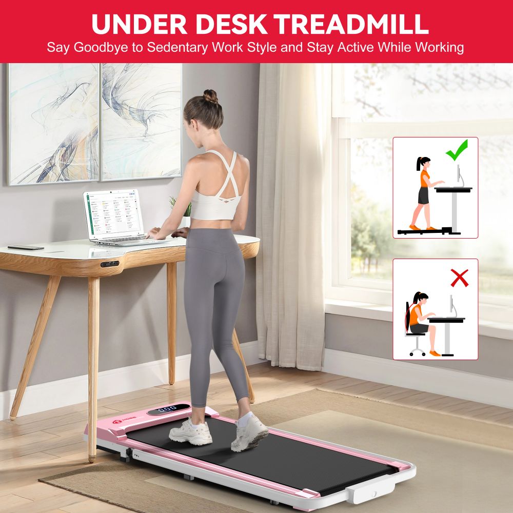 S1 Treadmill - Adjustable Speeds from 1 to 6 KM/H for Your Perfect Workout! - Walking Pad IE - Ireland