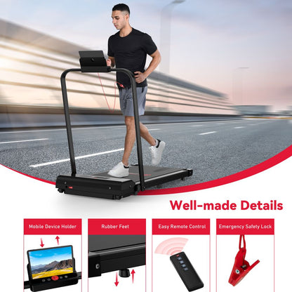 Compact C1 Folding Treadmill - Adjustable Speed 1 - 10 KM/H for Your Home Workout - Walking Pad IE - Ireland
