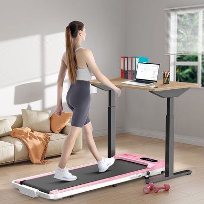 Compact Folding Treadmill S1 - Adjustable Speed 1 - 6 KM/H for Convenient Home Workouts - Walking Pad IE - Ireland